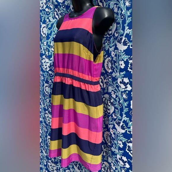 Loft Striped Shift Dress - Picture 8 of 8